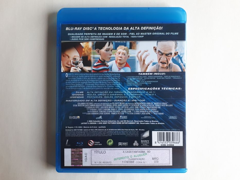 Blu-ray A Casa Fantasma