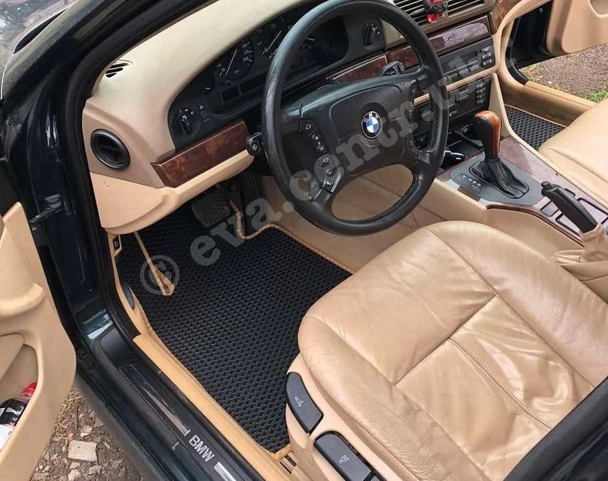 EVA ЕВА Коврики в авто БМВ BMW 1 3 5 7 X1 X3 X5 F30 F10 G30 | +2 Лого