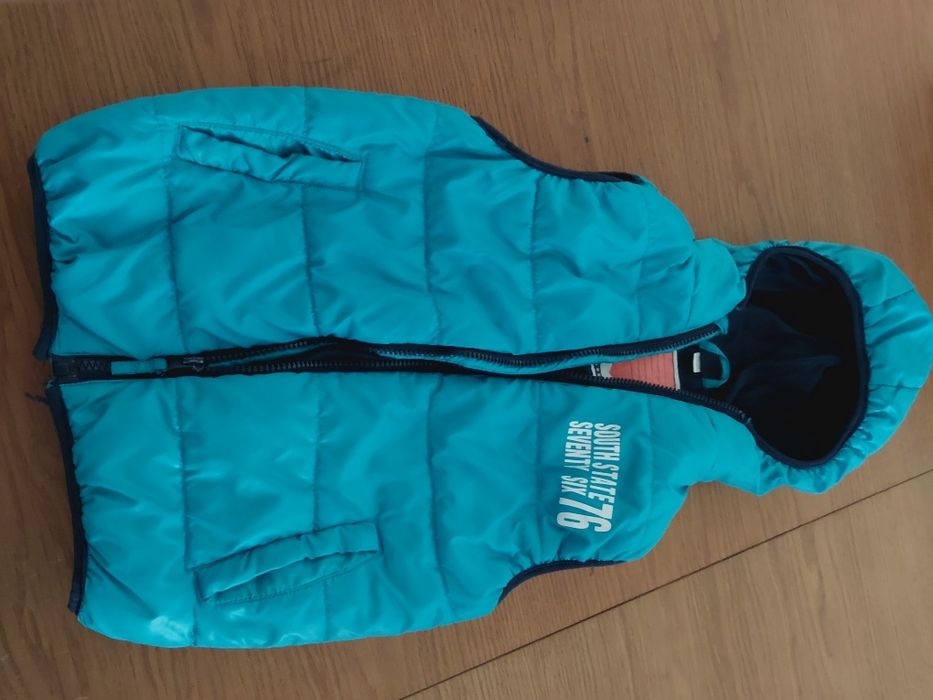 Bezrękawnik chłopięcy 2 sztuki bliźniaki