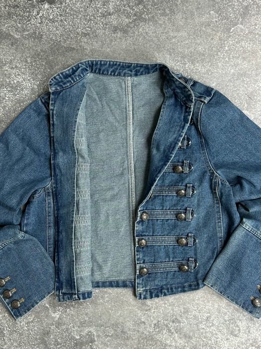 Jacket opium arhive light blue жакет джекет синій джинсова куртка джинсовка S M L XL