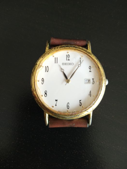 Vintage - Relógio antigo, Seiko
Seiko St.Steel Back - Vintage
Base met