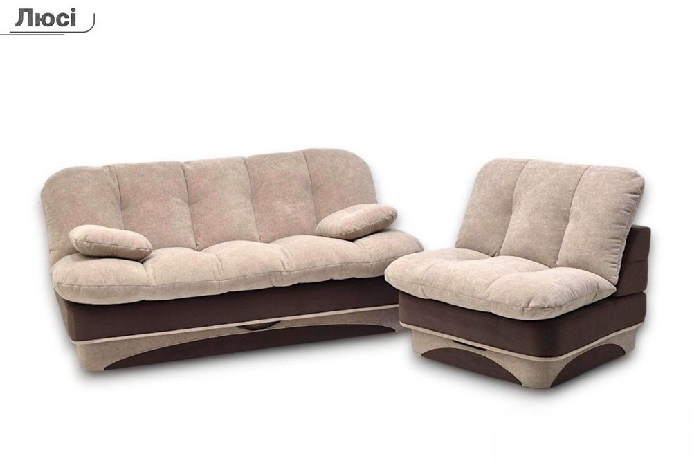 Безкаркасні меблі Lado. Дивани та крісла Люсі