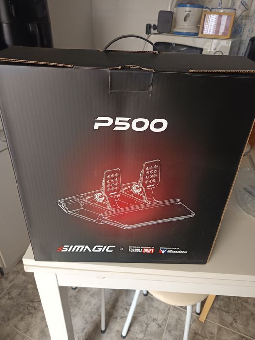 Pedais simagic p500