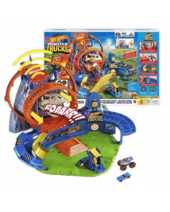 Величезний Hot Wheels monster tracks з динозавром