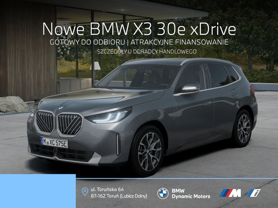 BMW X3 30e xDrive 299 KM PHEV - Gotowy do Odbioru - HarmanKardon - Adapt. LED