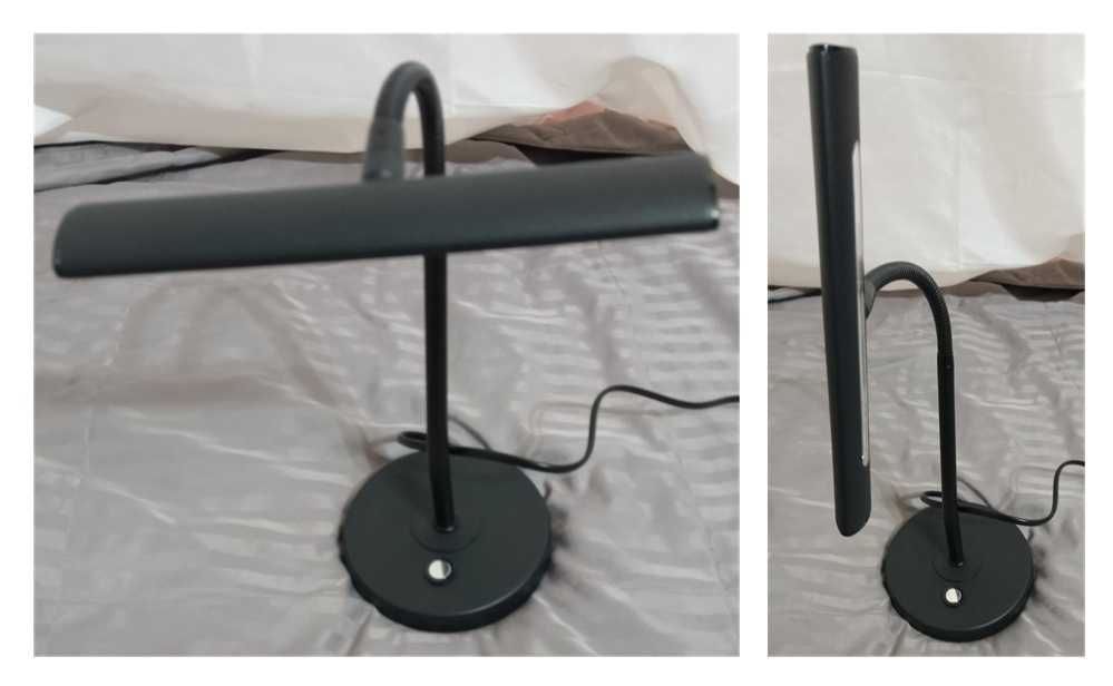 Trio candeeiro led de mesa de metal (306)