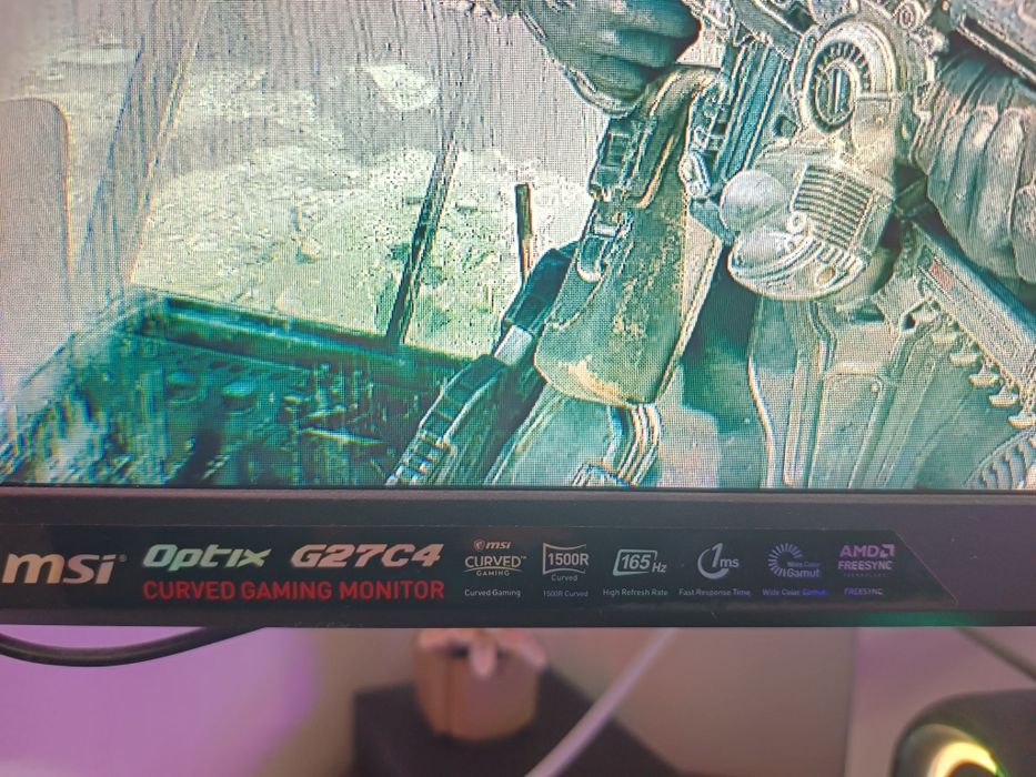 Monitor msi optix g27c4 27cali,165Hz,VA FHD