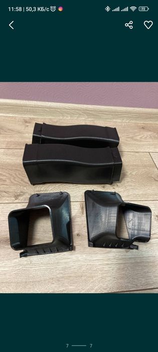 Воздуховоды bmw e30 e34 e36 заглушки и лейки в бампер.