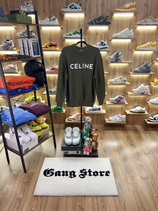 Светр Cline Селін Black Khaki Logo