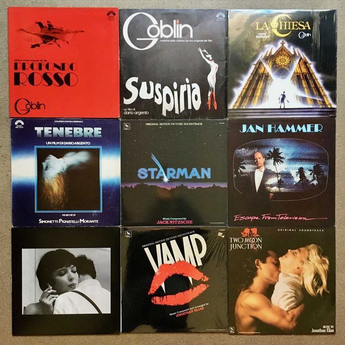 Discos vinil LP álbuns - bandas sonoras de filmes