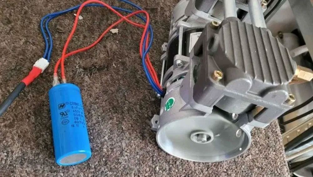 Nowa sprężarka bezolejowa, Kompresor bezolejowy pompa powietrza silnik