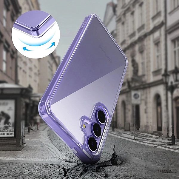 Tech-Protect Flexair Hybrid Galaxy S25 Fe Clear