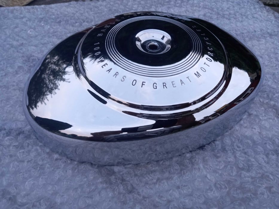 Harley Davidson Softail 2003 aniversario tampa filtro de ar 100 anos