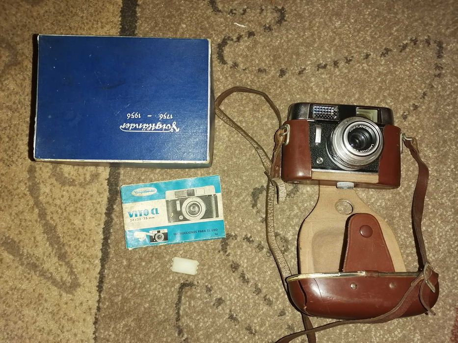 Máquina filmar Zeiss Ikon S8 e fotografar Voigtlander -  vintage