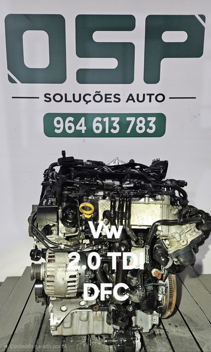 Motor Vw 2.0 TDI com ref.  DFC
