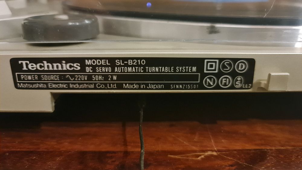 Gramofon Technics SL B210 półautomat nowa wkladka i igła