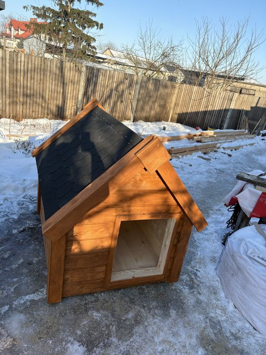 Buda dla psa ocieplana,z otwieranym dachem,impregnowana