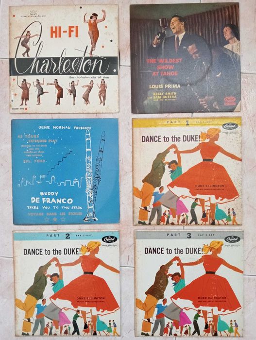 Discos Vinil-  7 Polegadas, Singles, Anos 50 e 60