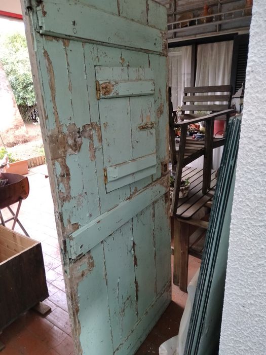 Porta rústica com história