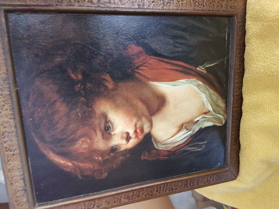 Quadro antigo. 30 cm × 35 cm. DISPONIVEL!