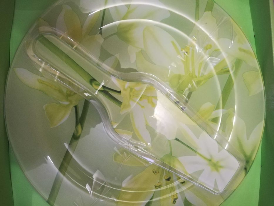 Блюдо для торта с лопаткой