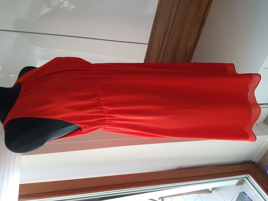 Sukienka ciążowa H&M MAMA czerwona