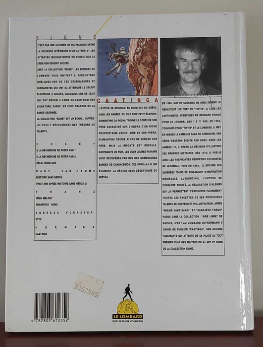 Banda desenhada em francês. Cattinga