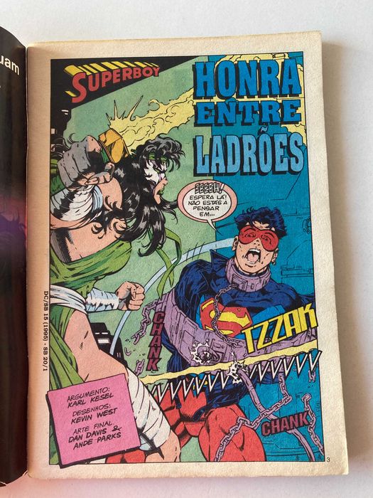 Superboy Nº 20 - Suicida, Graças a Deus! - HQ Banda desenhada PT/PT