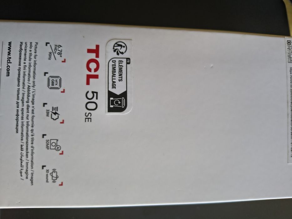 Tcl 50SE desbloqueado