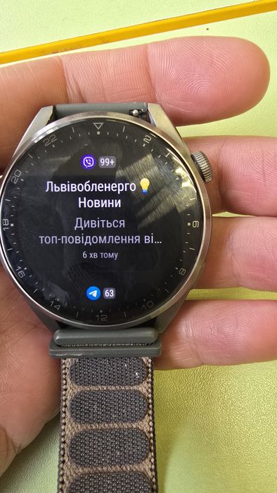 Huawei Watch 3 Pro Titanium (Сапфір/Титан)