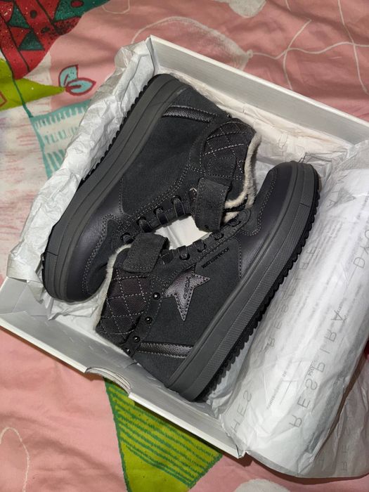 Дитяче взуття утеплені черевики GEOX Waterproof | Оригінал