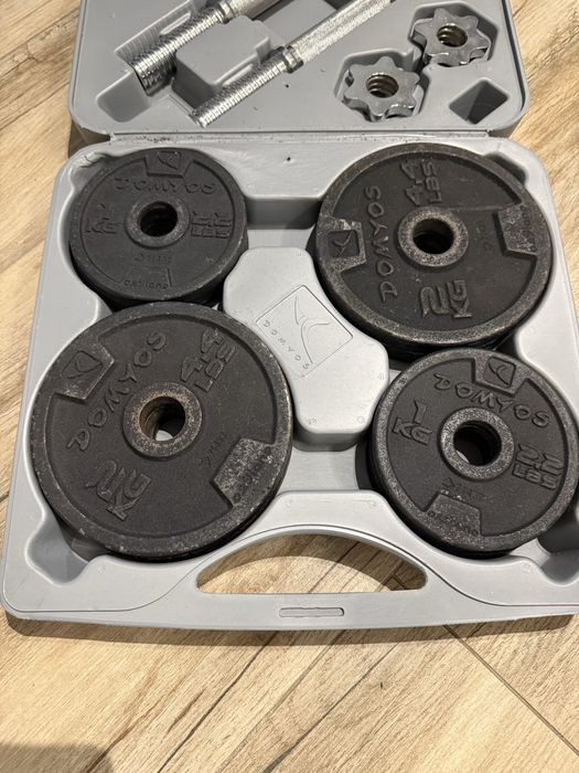 Hantle Żeliwne 20kg