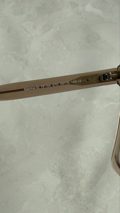 Окуляри Tom Ford SABRINA-02 FT 0764 у кольорі soft b