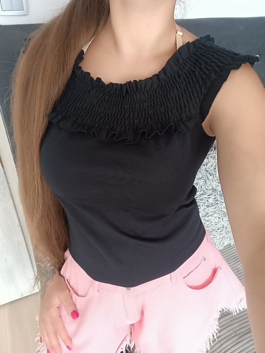 Bluzka Zara czarna