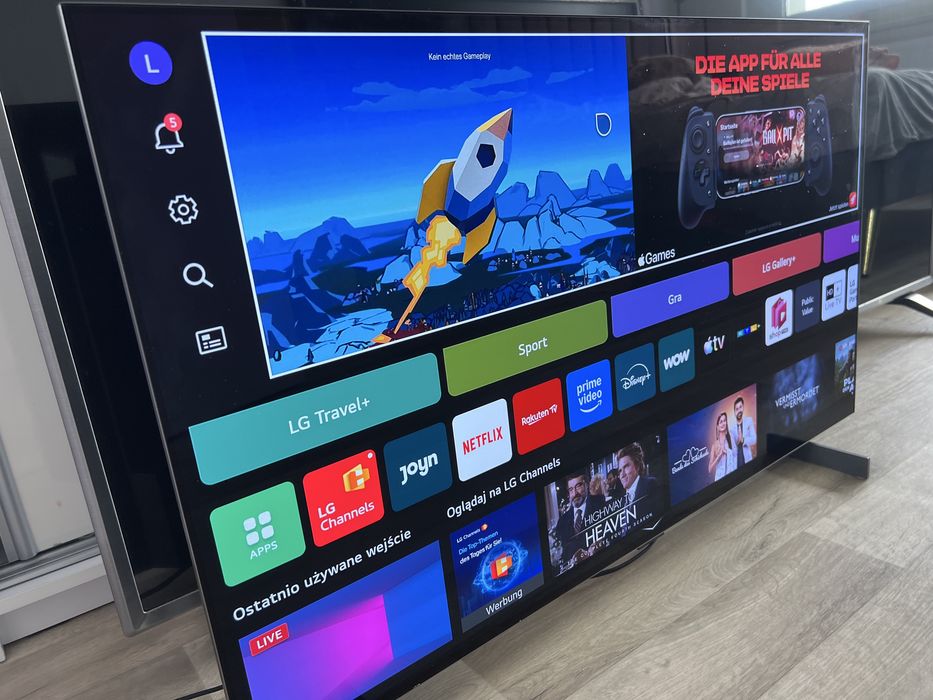 LG OLED42C3LA – 42” OLED evo 4K | 120 Hz | HDMI 2.1 | sztuczna inteligencja Stan idealny
