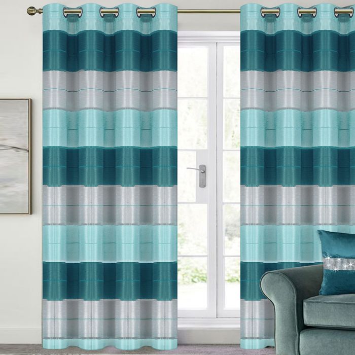 ‼️WYPRZEDAŻ ‼️2 Zasłony w pasy na 250 cm długości