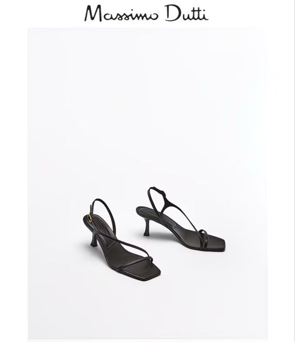 Босоніжки Massimo Dutti шоколад