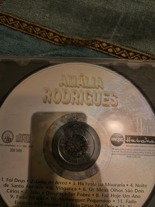 CD original Amália Rodrigues