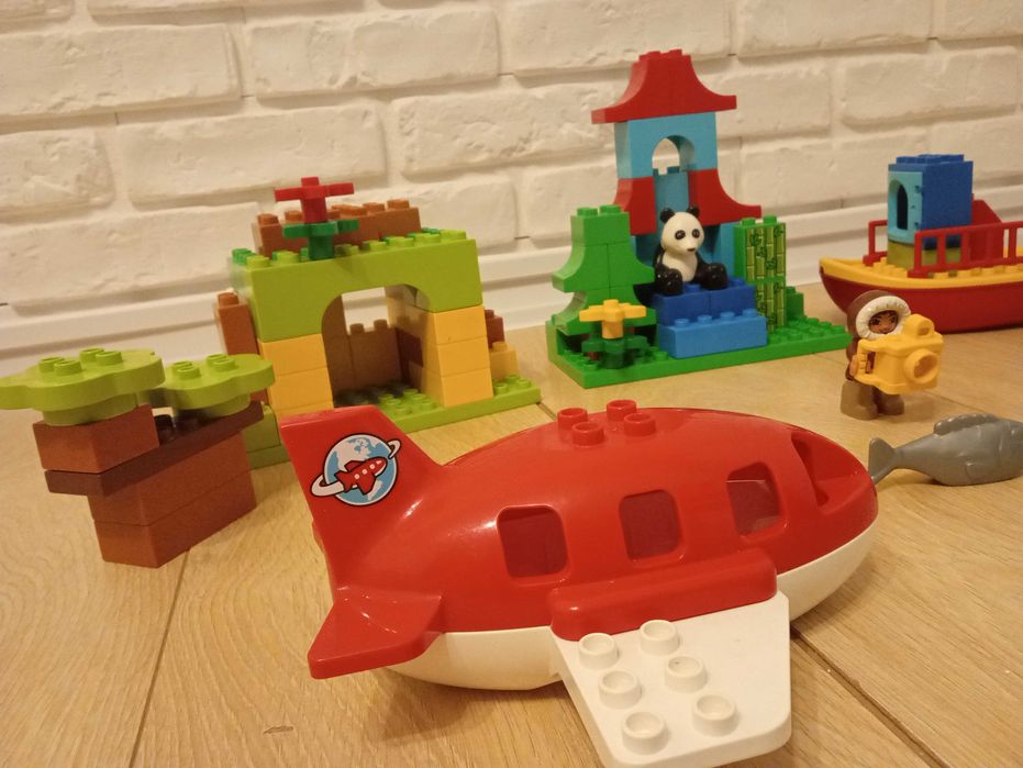 Klocki Lego Duplo 10805 dookoła świata zwierzęta