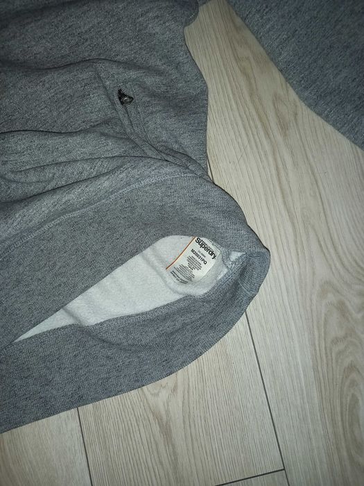 Bluza z kapturem SuperDry szara