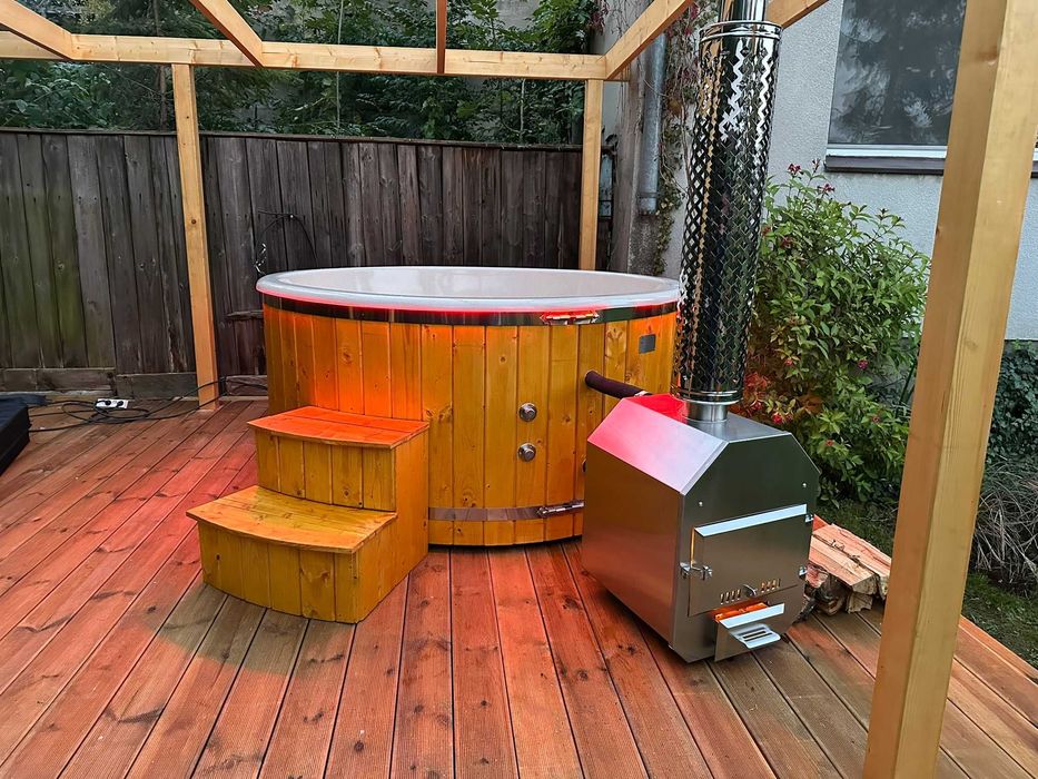 Wydajny Piec nierdzewny do balii basenu jacuzzi na drewno