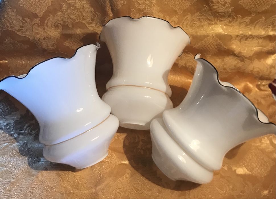 Плафоны для люстры ГДР, винтаж, ретро, цветок, отл.сост. 3 шт. цена/шт