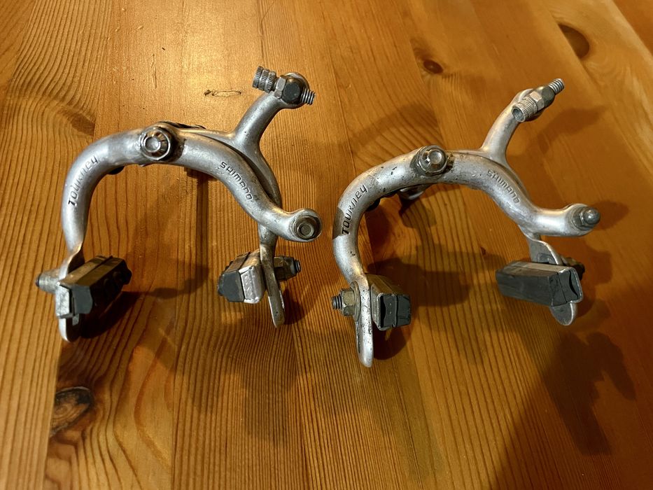 Hamulce szczękowe stara szosa Shimano Tourney do odswieżenia