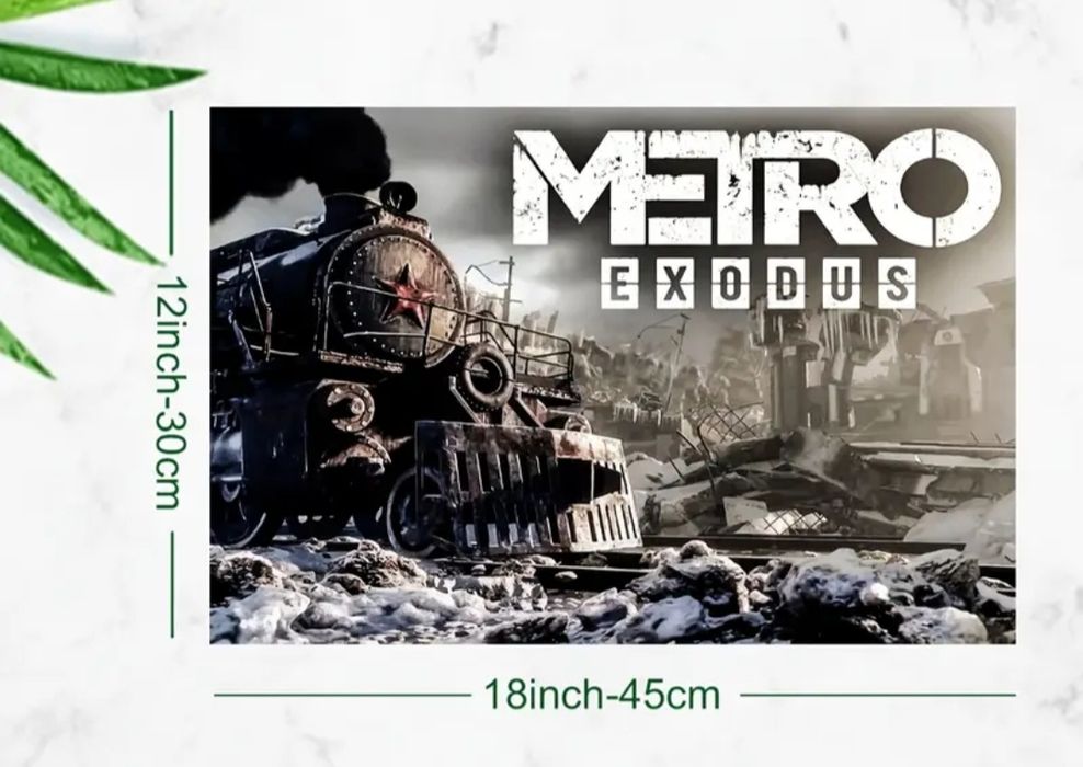 Постер на стіну МETRO EXODUS