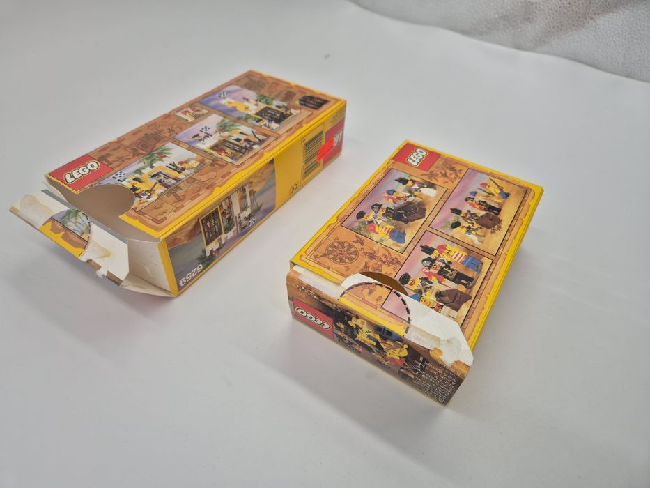 Lego same pudełka Piraci Vintage 6251 i 6259 Zabrze • OLX.pl