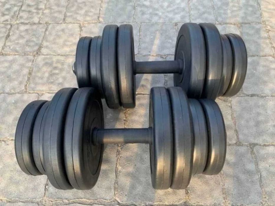 Гантелі розбірні 2 шт по 16 кг зі змінними дисками, гантели разборные