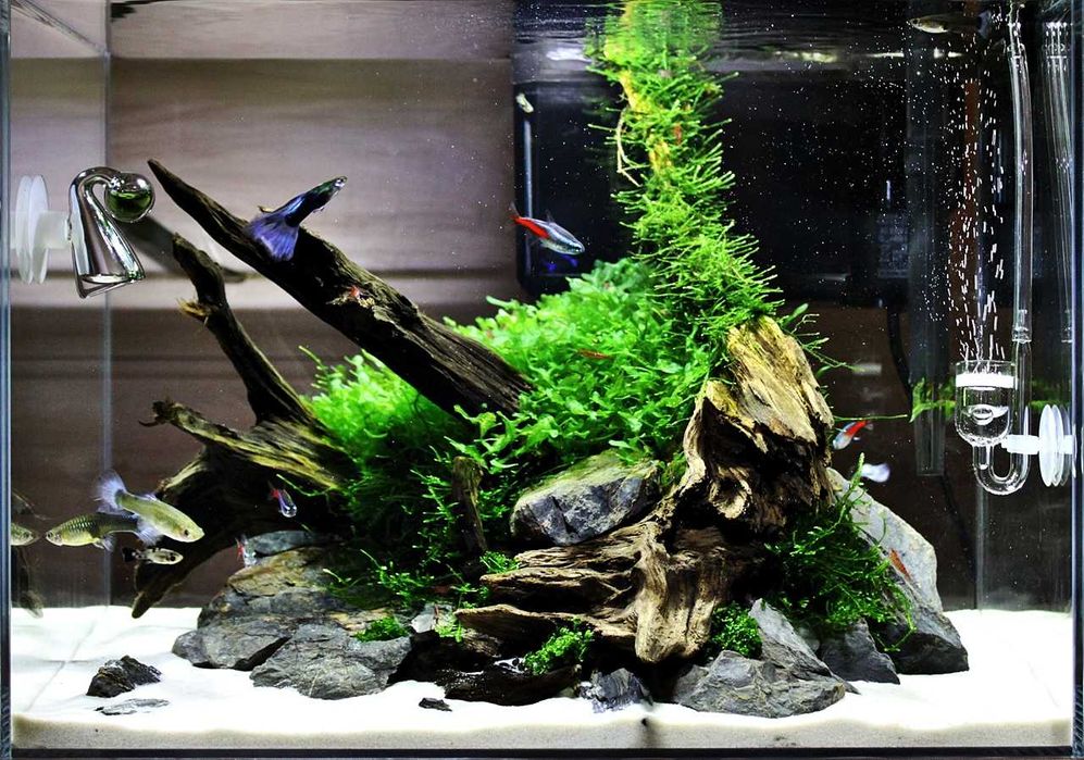 Biały piasek kwarcowy do akwarium 0,1-0,5 mm 24kg