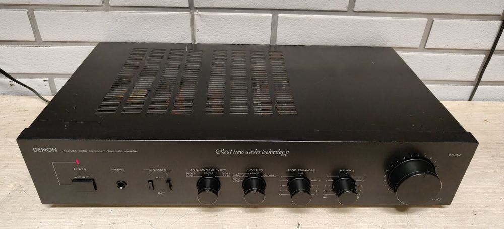 Wzmacniacz liniowy HiFi stereo DENON PMA-707.