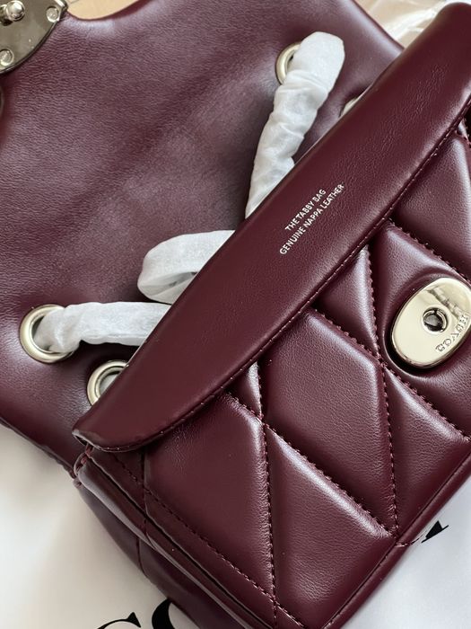 Сумка Coach Tabby 20 марсала