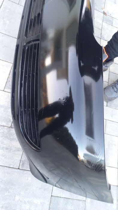 Audi a4 b5 95-99 zderzak przód przedni czarny ly9b